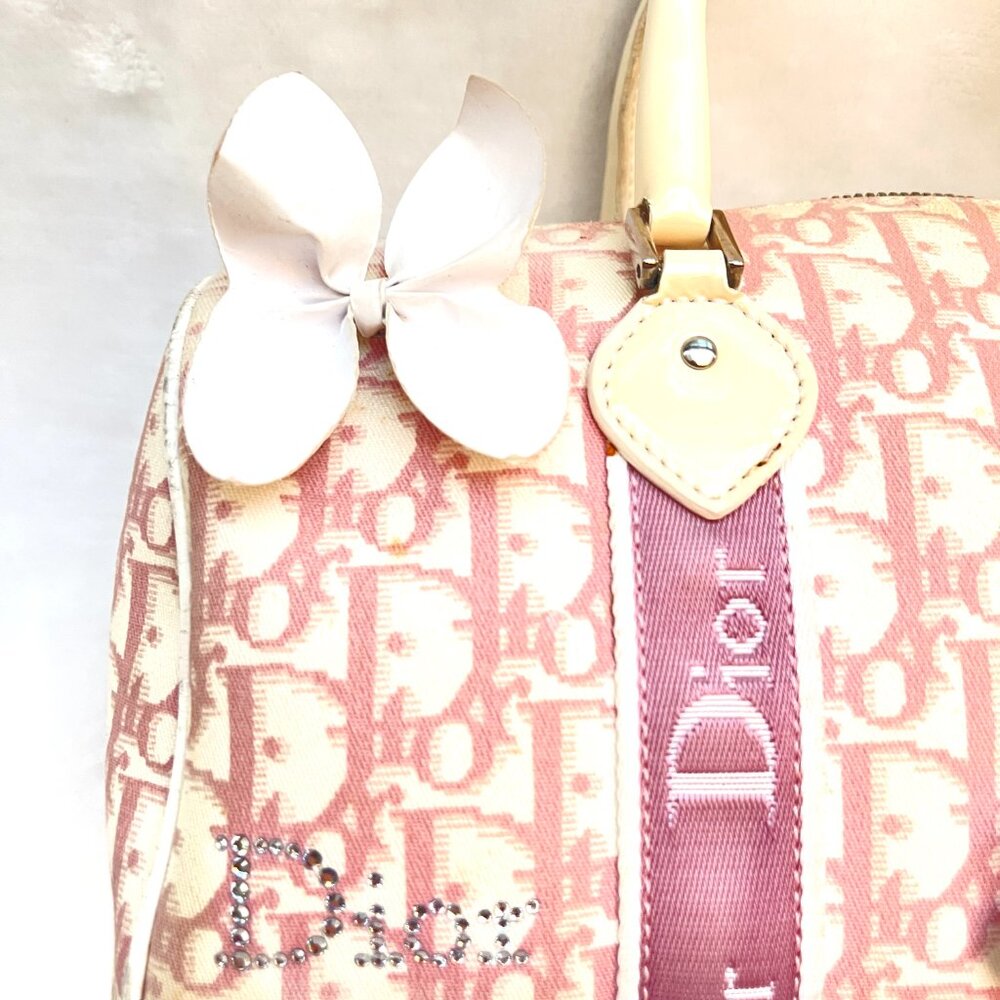 Christian Dior vintage Y2K Trotter Pink pink monogram bag - Picture 12 of 16